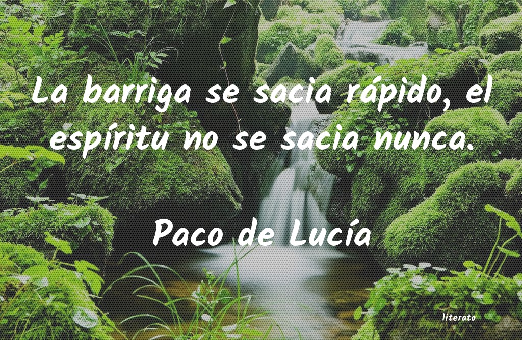 Frases de Paco de Lucía