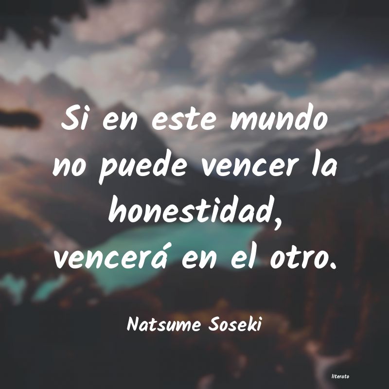 Frases de Natsume Soseki