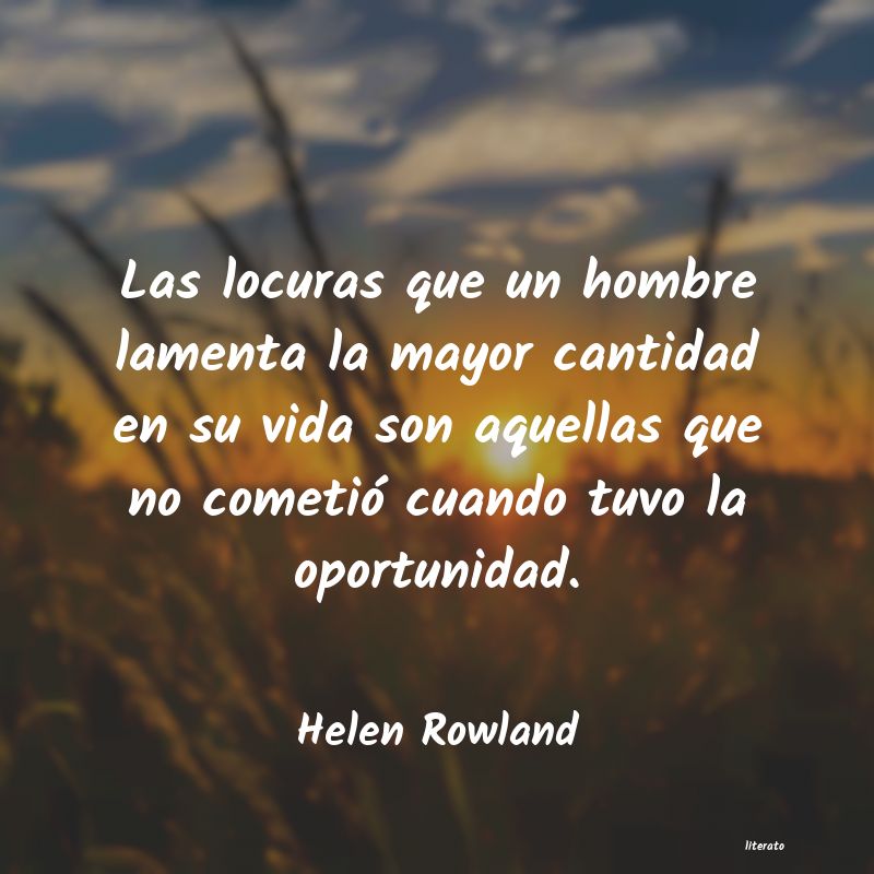 frases de Helen Rowland