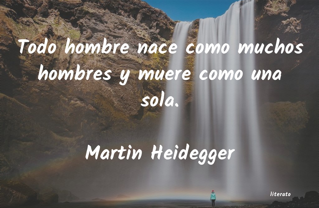 Frases de Martin Heidegger