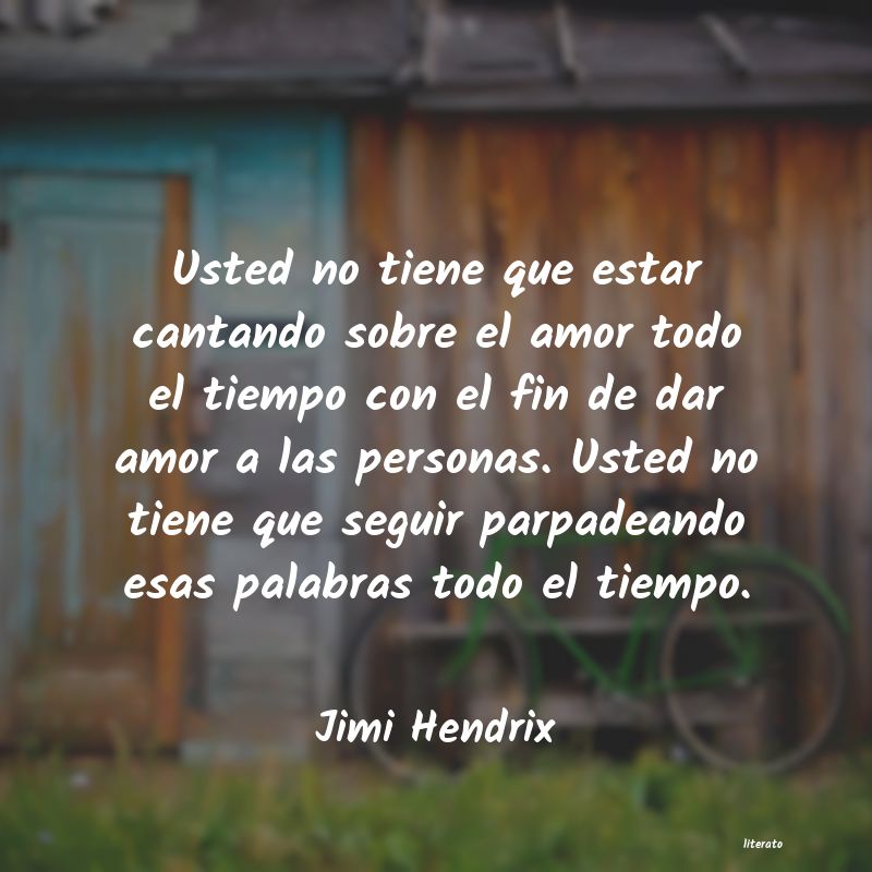 Frases de Jimi Hendrix