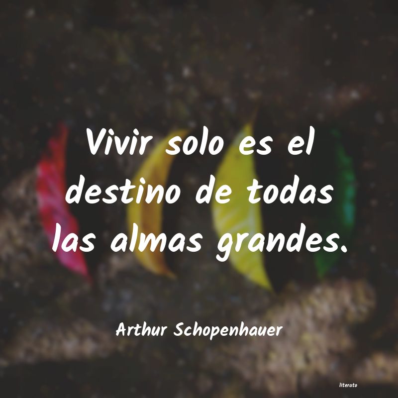 Frases de Arthur Schopenhauer