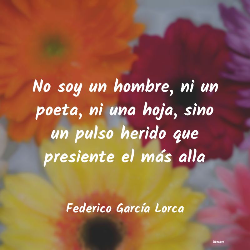 Frases de Federico García Lorca