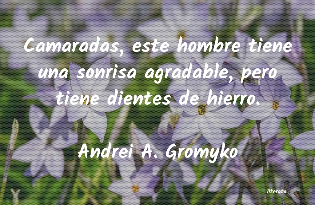 Frases de Andrei A. Gromyko