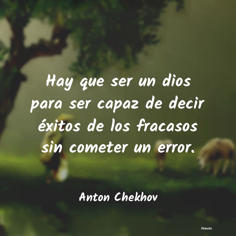 Frases de Anton Chekhov