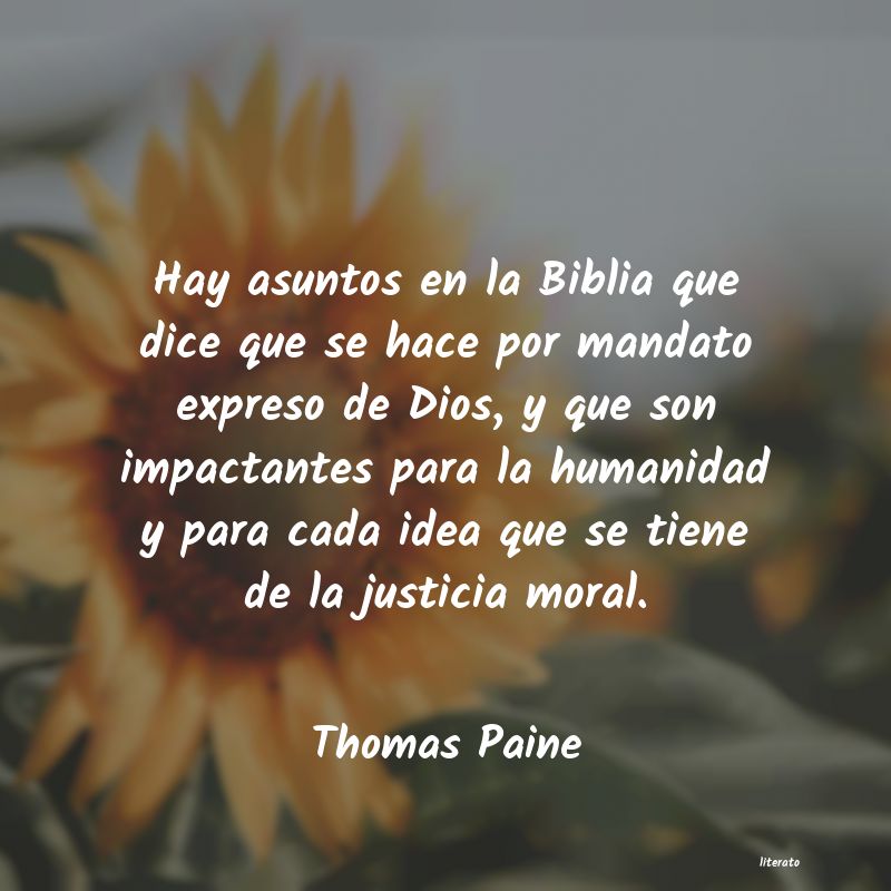 Frases de Thomas Paine