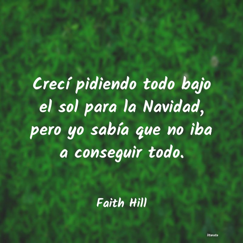 frases de Faith Hill