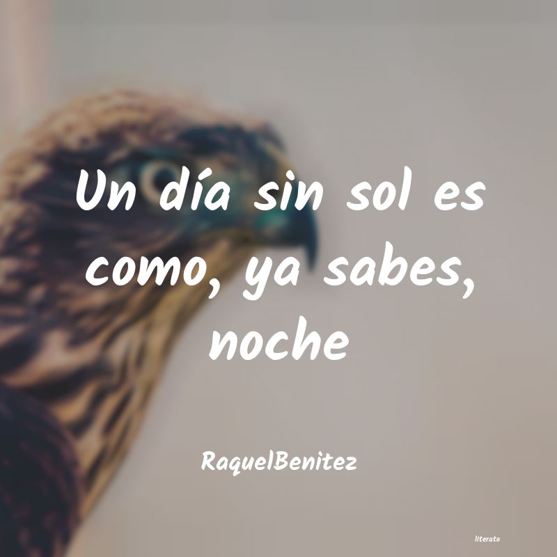 Frases de RaquelBenitez