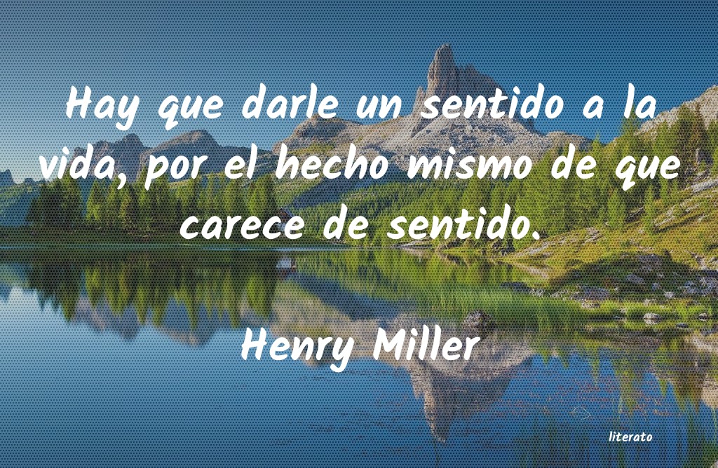 frases de Henry Miller