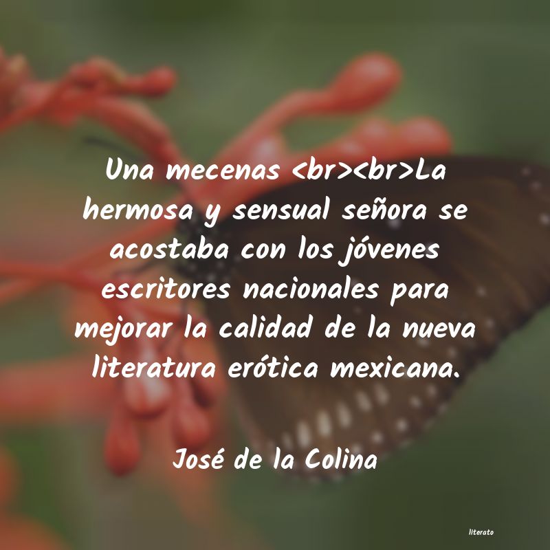 Frases de José de la Colina