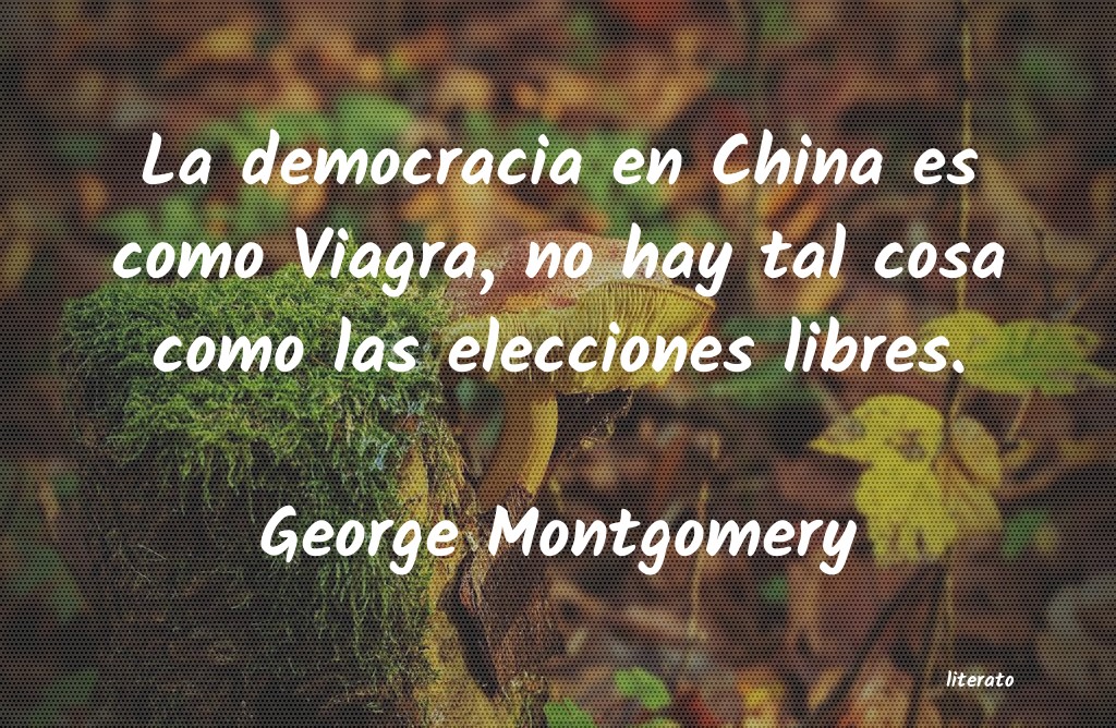 Frases de George Montgomery