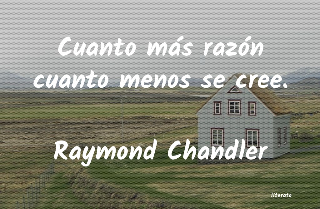 frases de Raymond Chandler
