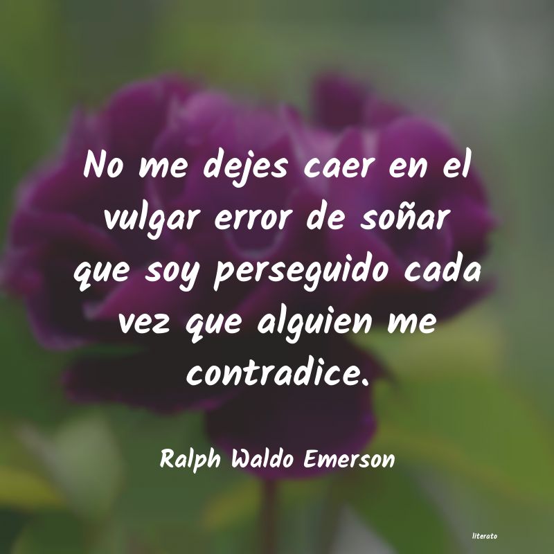 Frases de Ralph Waldo Emerson