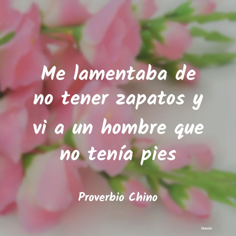 Frases de Proverbio Chino