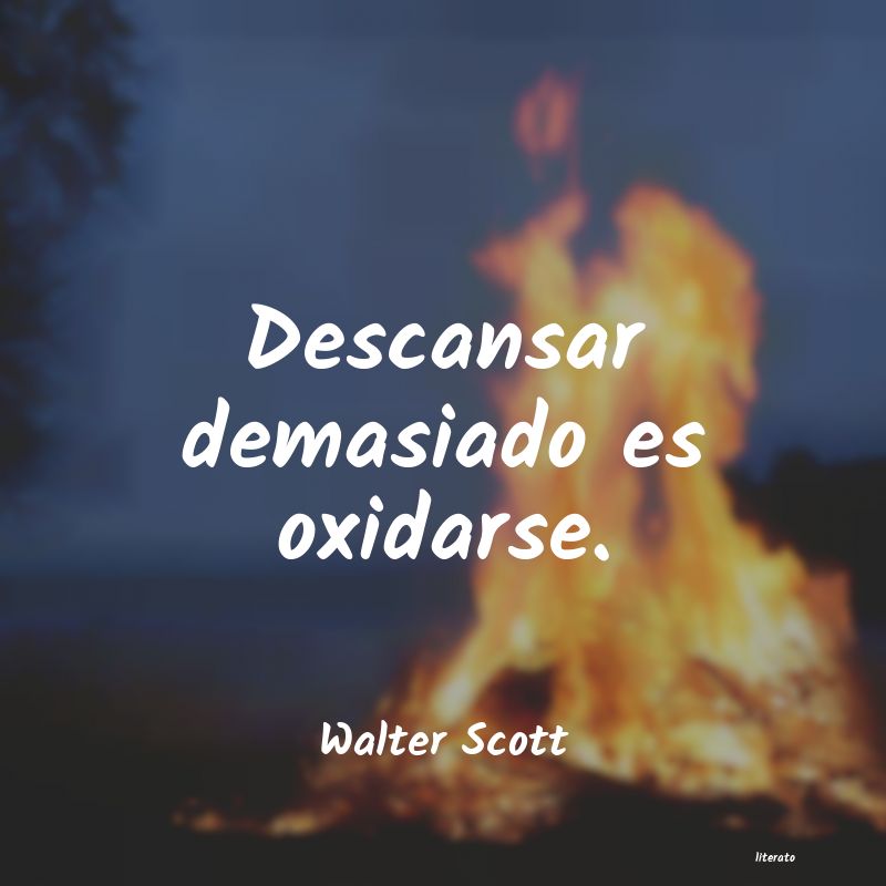 Frases de Walter Scott