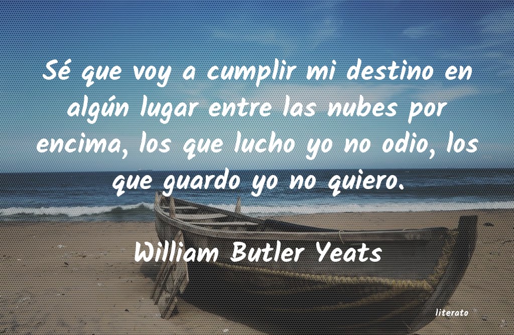 frases de William Butler Yeats
