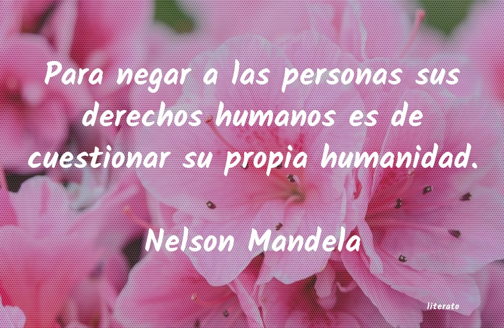 frases de Nelson Mandela