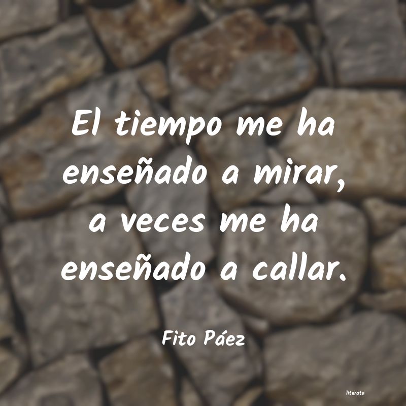 Frases de Fito Páez