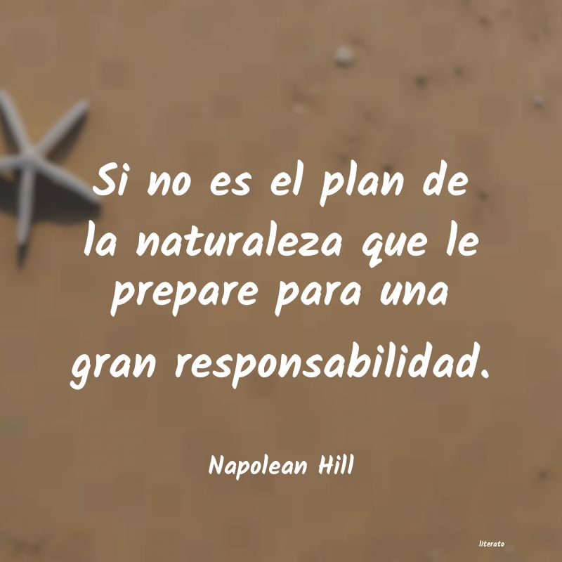 Frases de Napolean Hill