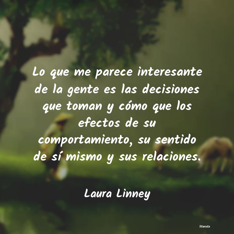 Frases de Laura Linney