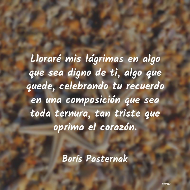 Frases de Borís Pasternak