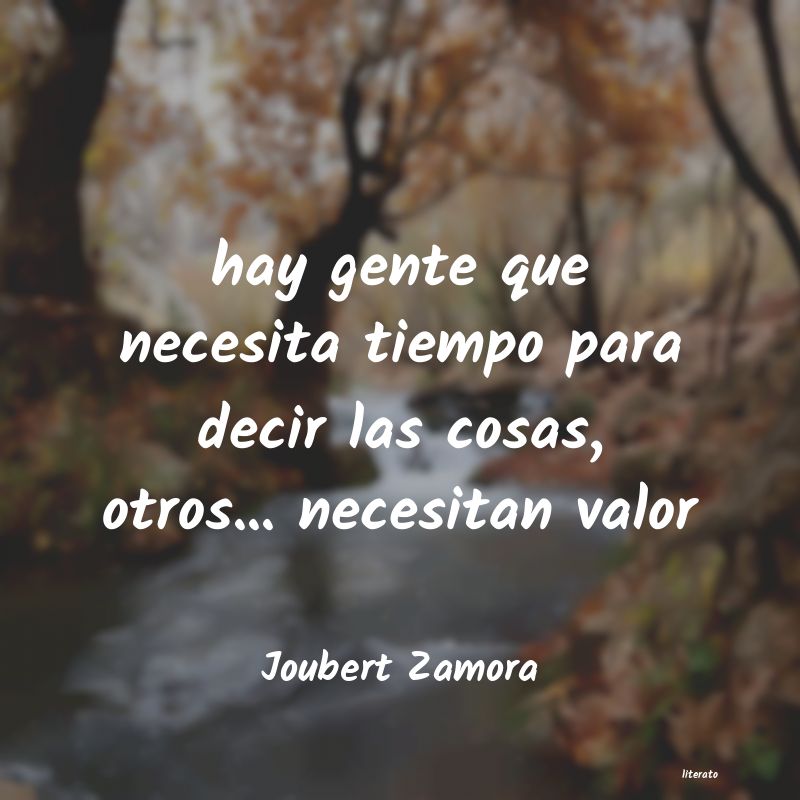 frases de Joubert Zamora