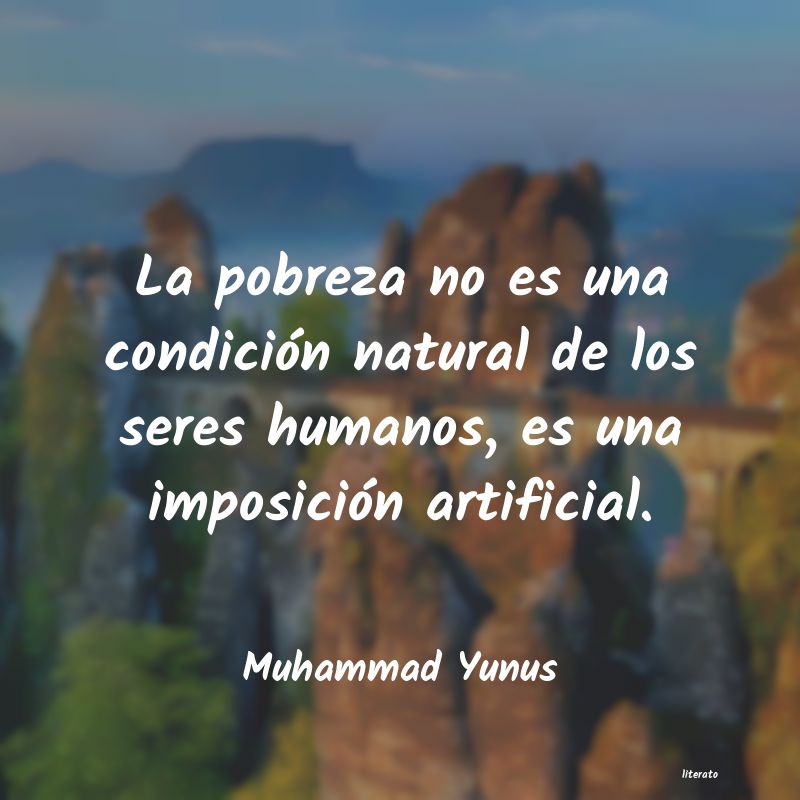 Frases de Muhammad Yunus