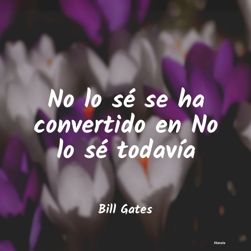 Frases de Bill Gates