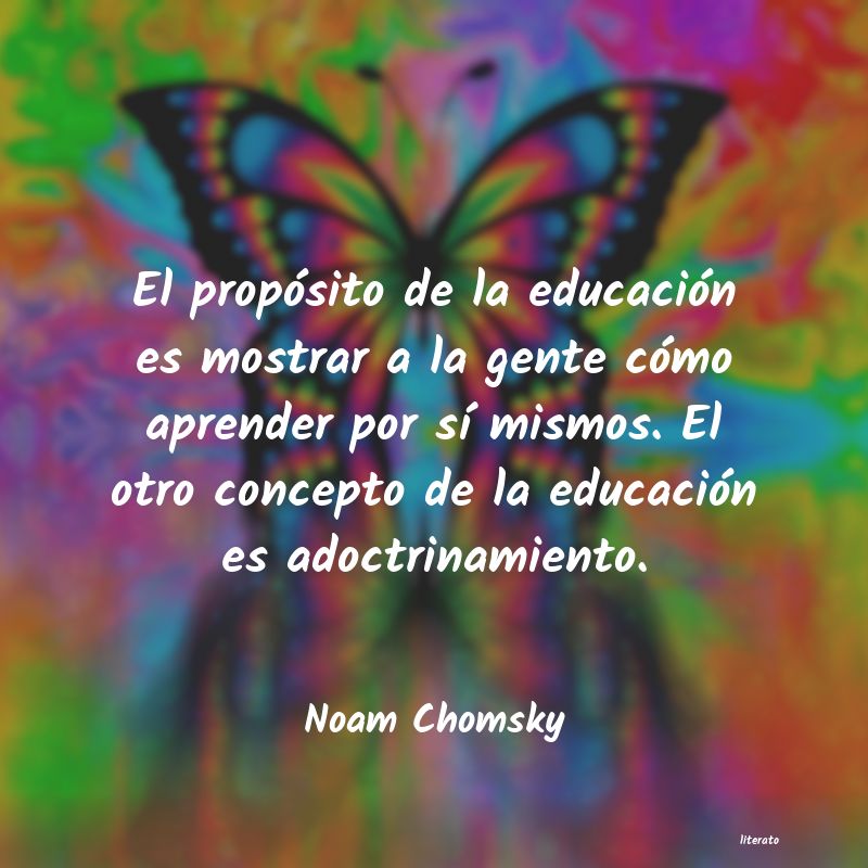 Frases de Noam Chomsky