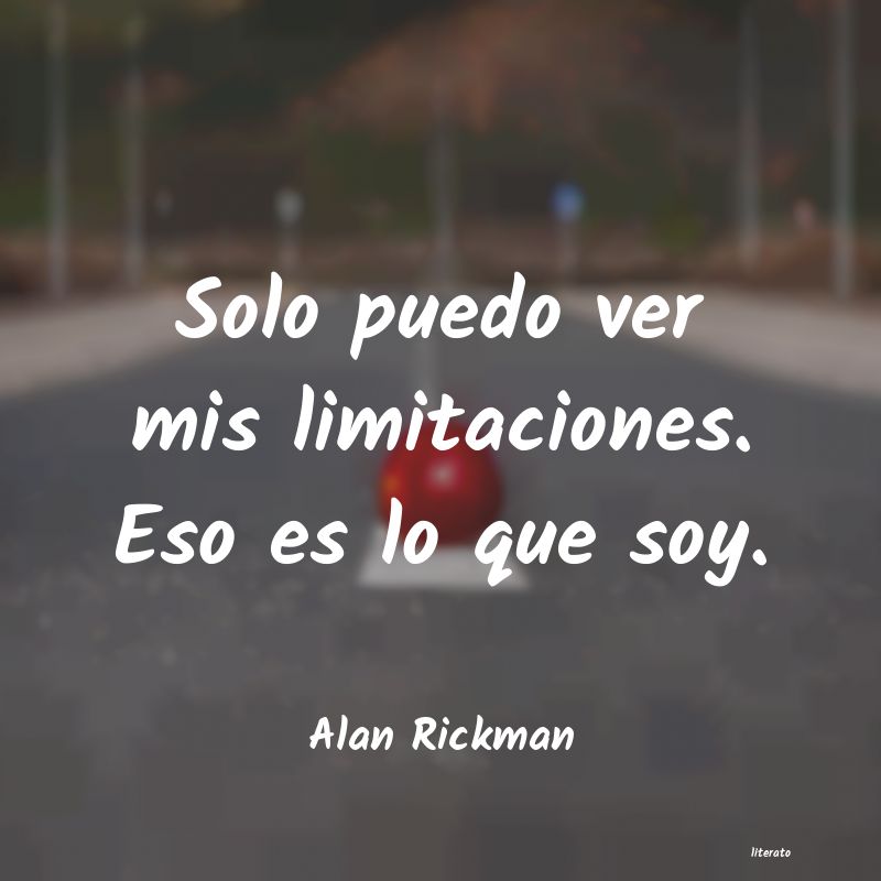 frases de Alan Rickman