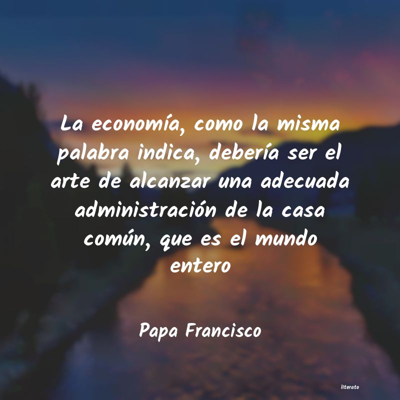 Frases de Papa Francisco