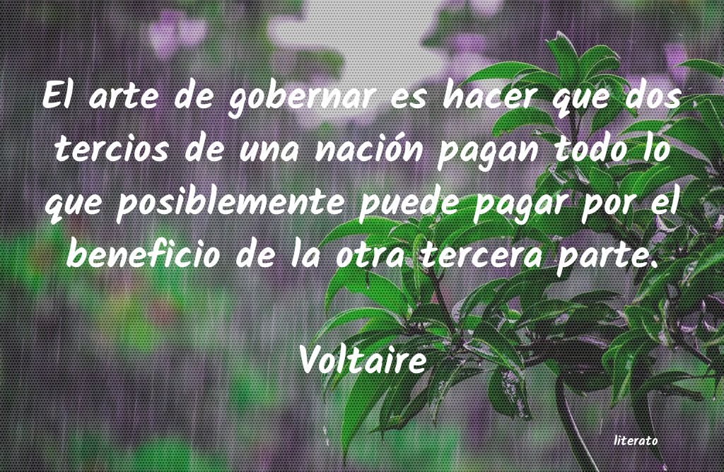 frases de Voltaire