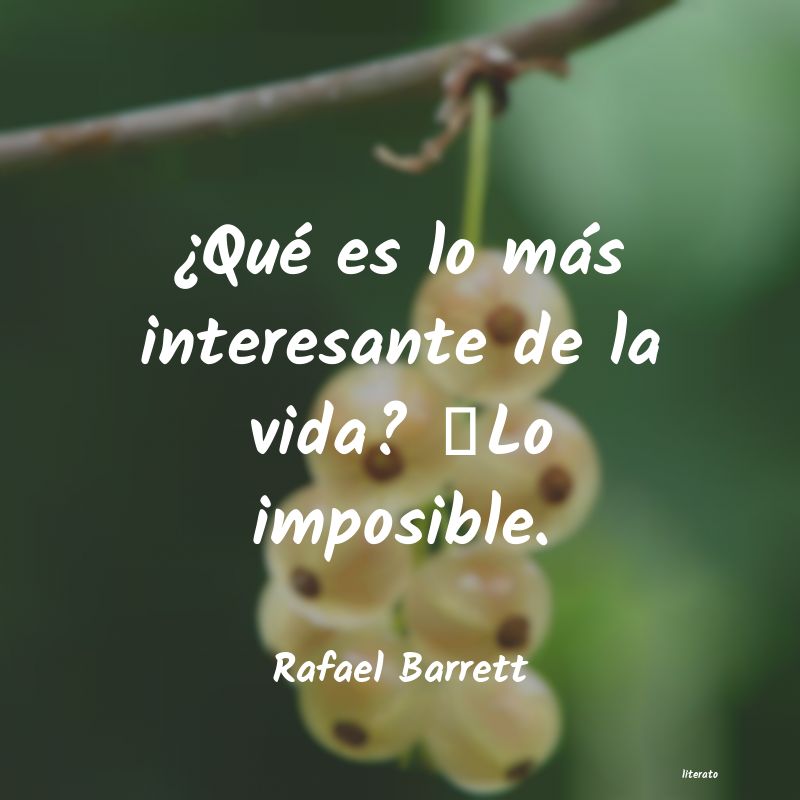 frases de Rafael Barrett