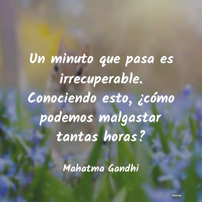 frases de Mahatma Gandhi