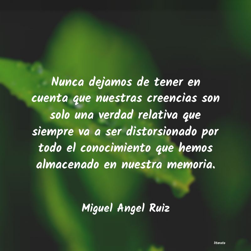 frases de miguel angel cornejo genio