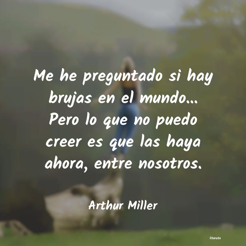 frases de Arthur Miller
