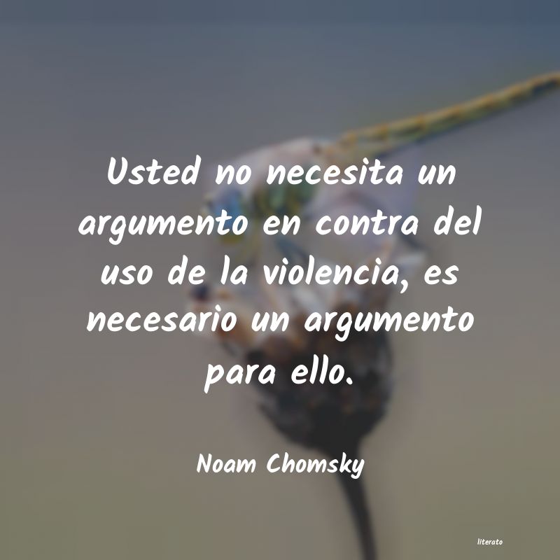 Frases de Noam Chomsky