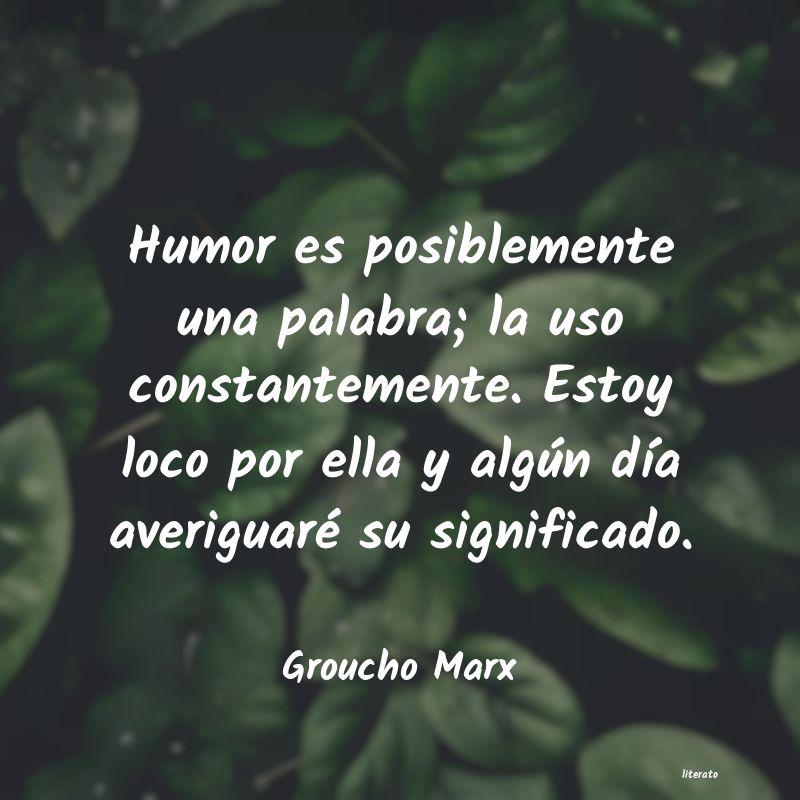 Frases de Groucho Marx