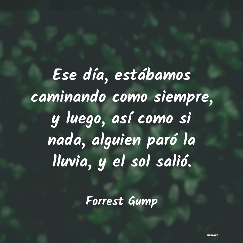 frases de Forrest Gump