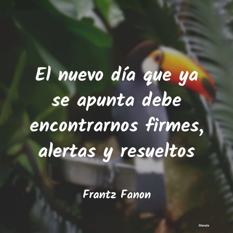 Frases de Frantz Fanon