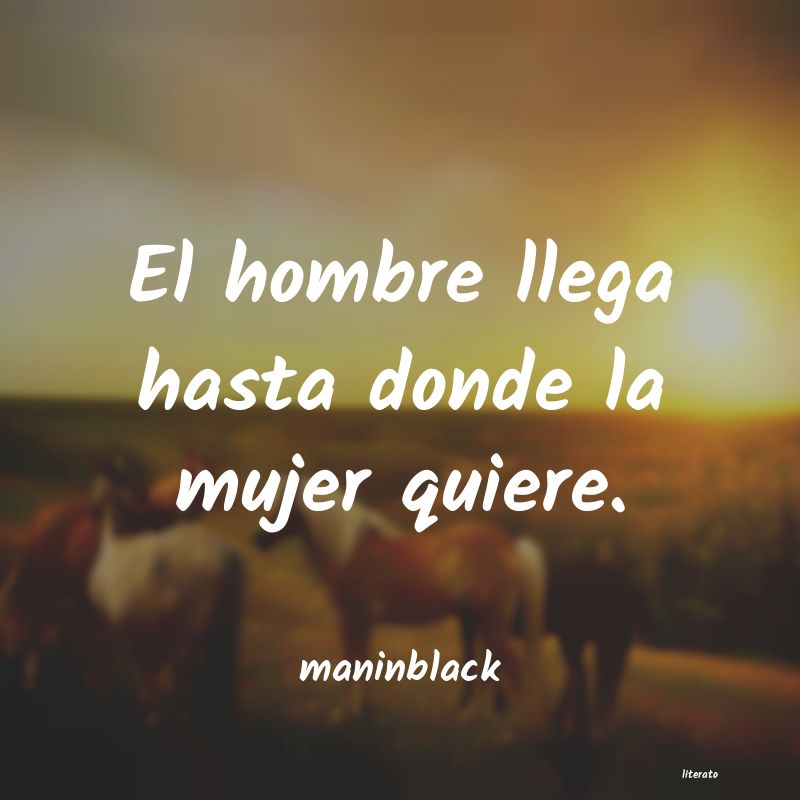 Frases de maninblack