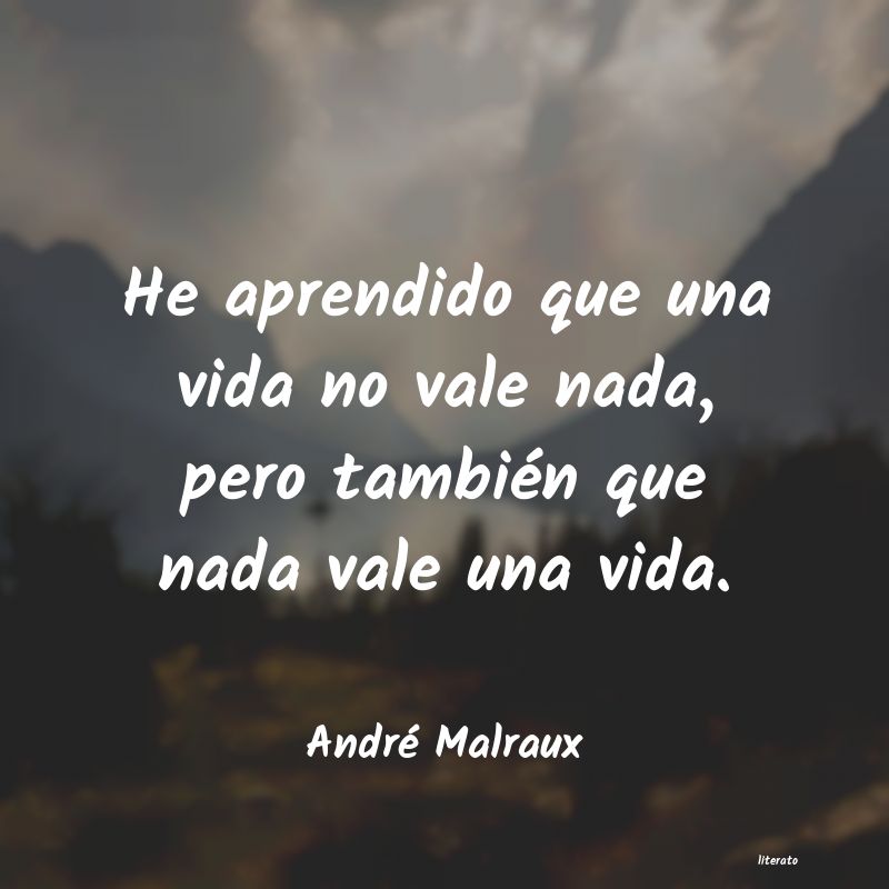 Frases de André Malraux