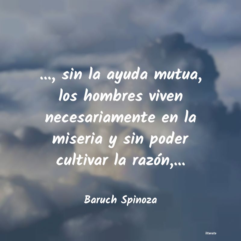 frases de Baruch Spinoza