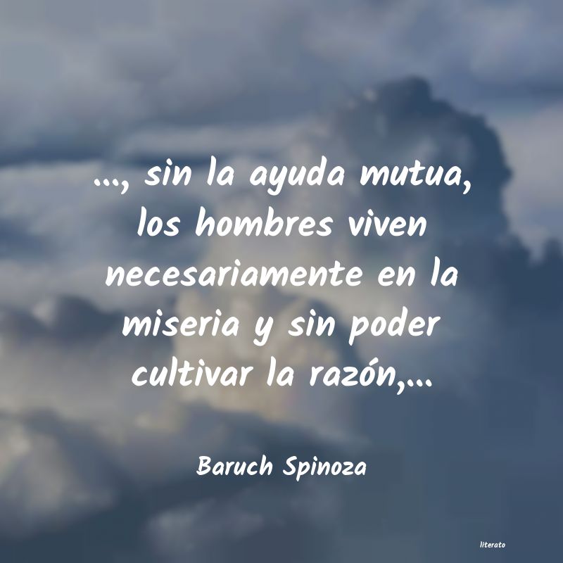 Frases de Baruch Spinoza