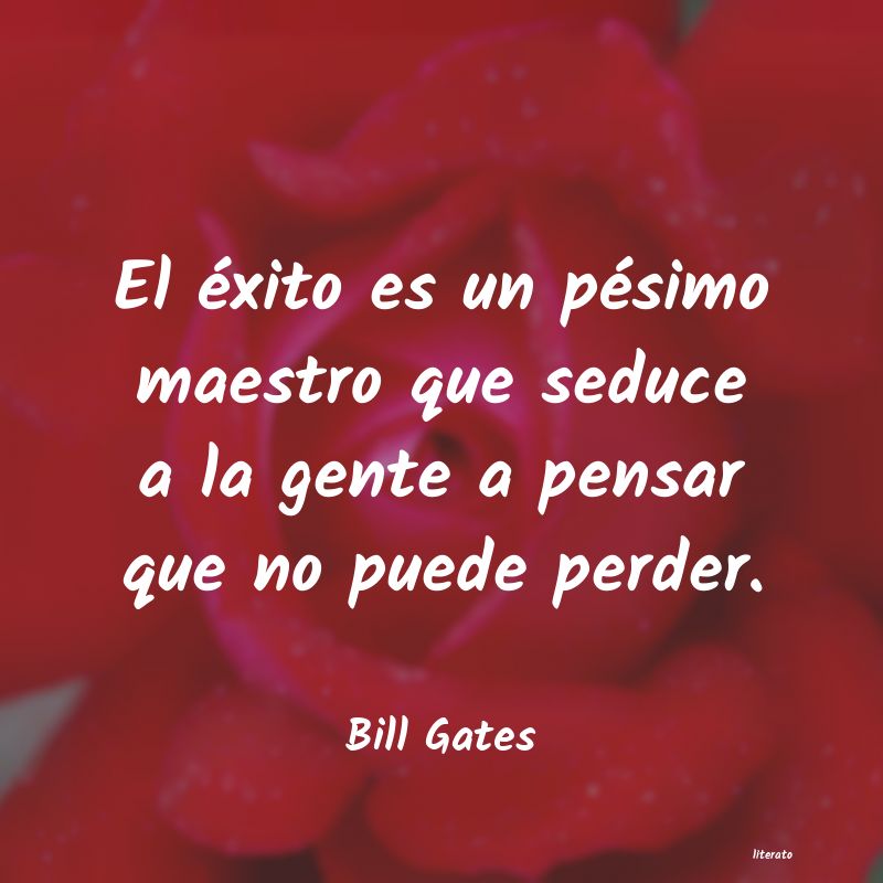 Frases de Bill Gates