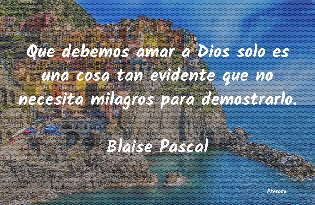 poemas de blas pascal