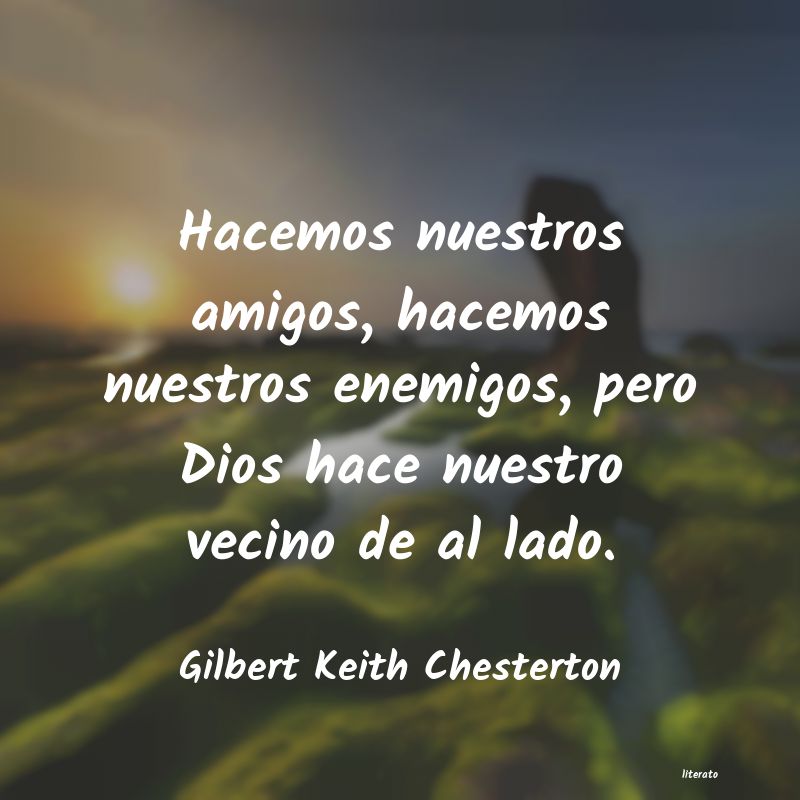 frases de Gilbert Keith Chesterton
