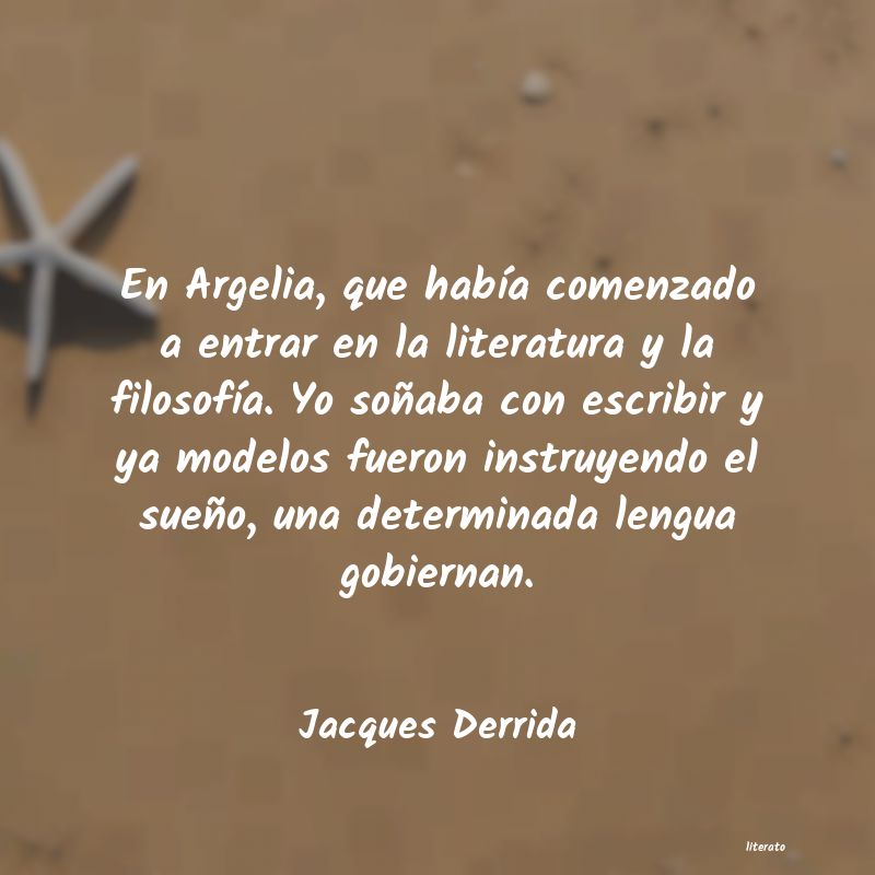 Frases de Jacques Derrida