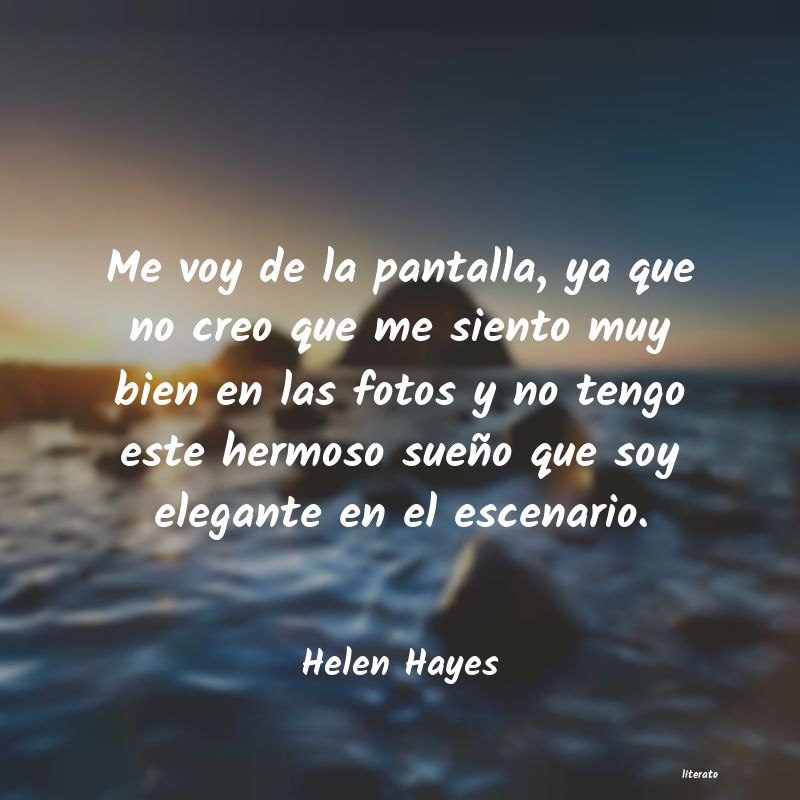 Frases de Helen Hayes