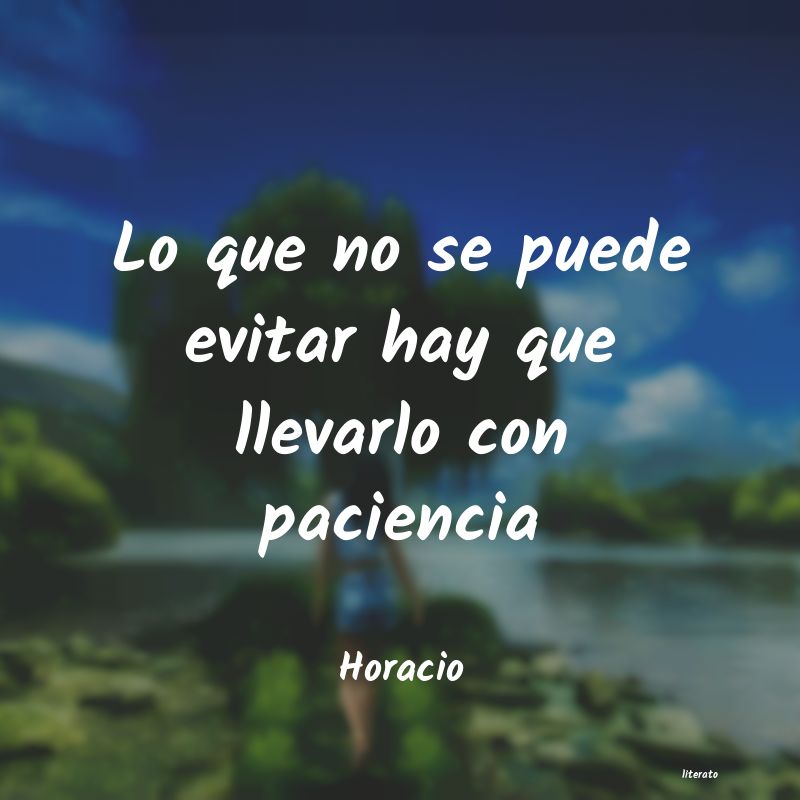 Frases de Horacio